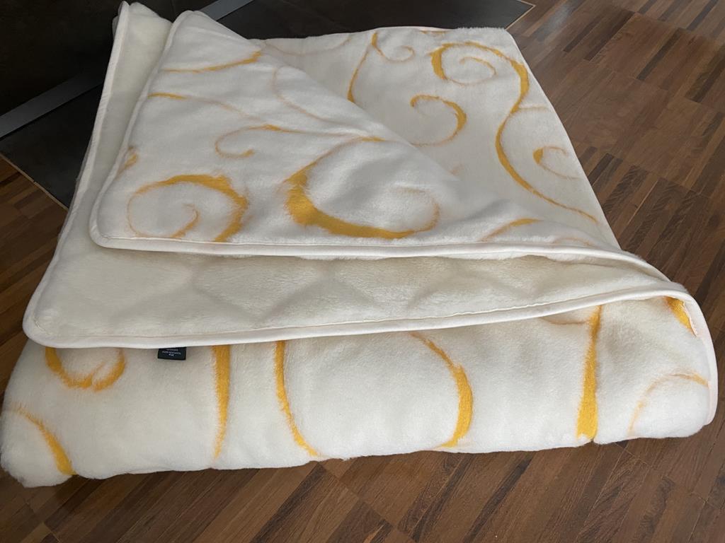 FV-Ż_Kołdra z wełny Kaszmir Gold + Kaszmir Caro 180x200